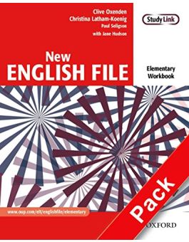New English File Elementary Workbook with key and MultiROM Pk | Editura ...