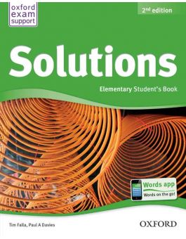solutions elementary student's book 2nd edition audio cd