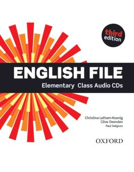 English File third edition Elementary Class Audio CDs | Editura NICULESCU
