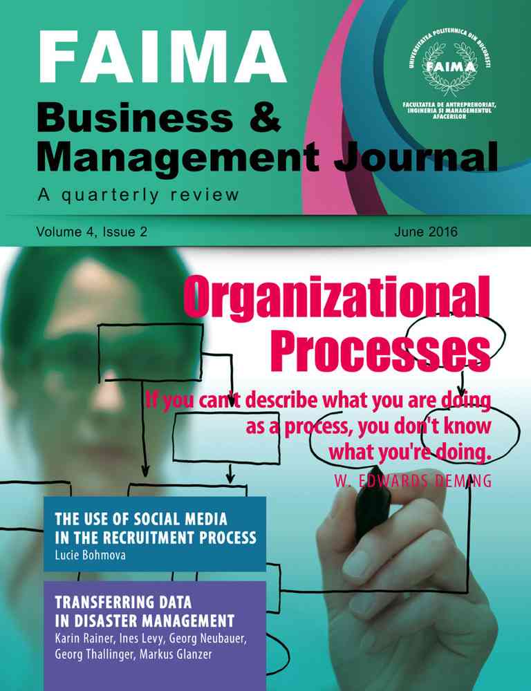 FAIMA Business & Management Journal – volume 4, issue 2 – June 2016