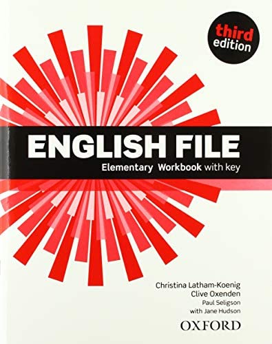 English File 3E Elementary Workbook with key