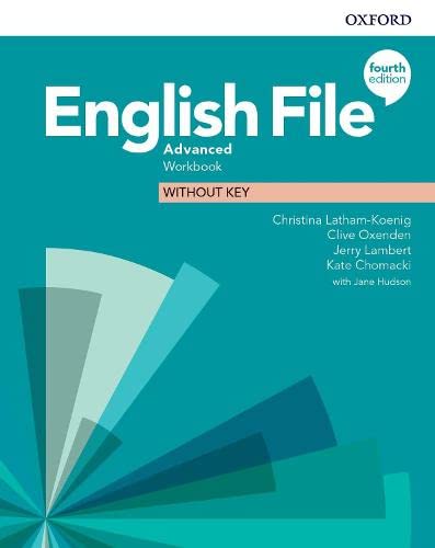 English File 4E Advanced Workbook without Key